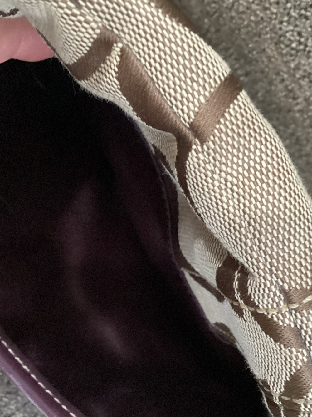 Coach 11257 Flap Ergo Shoulder bag Signature Monogram Canvas - Picture 4 of 16